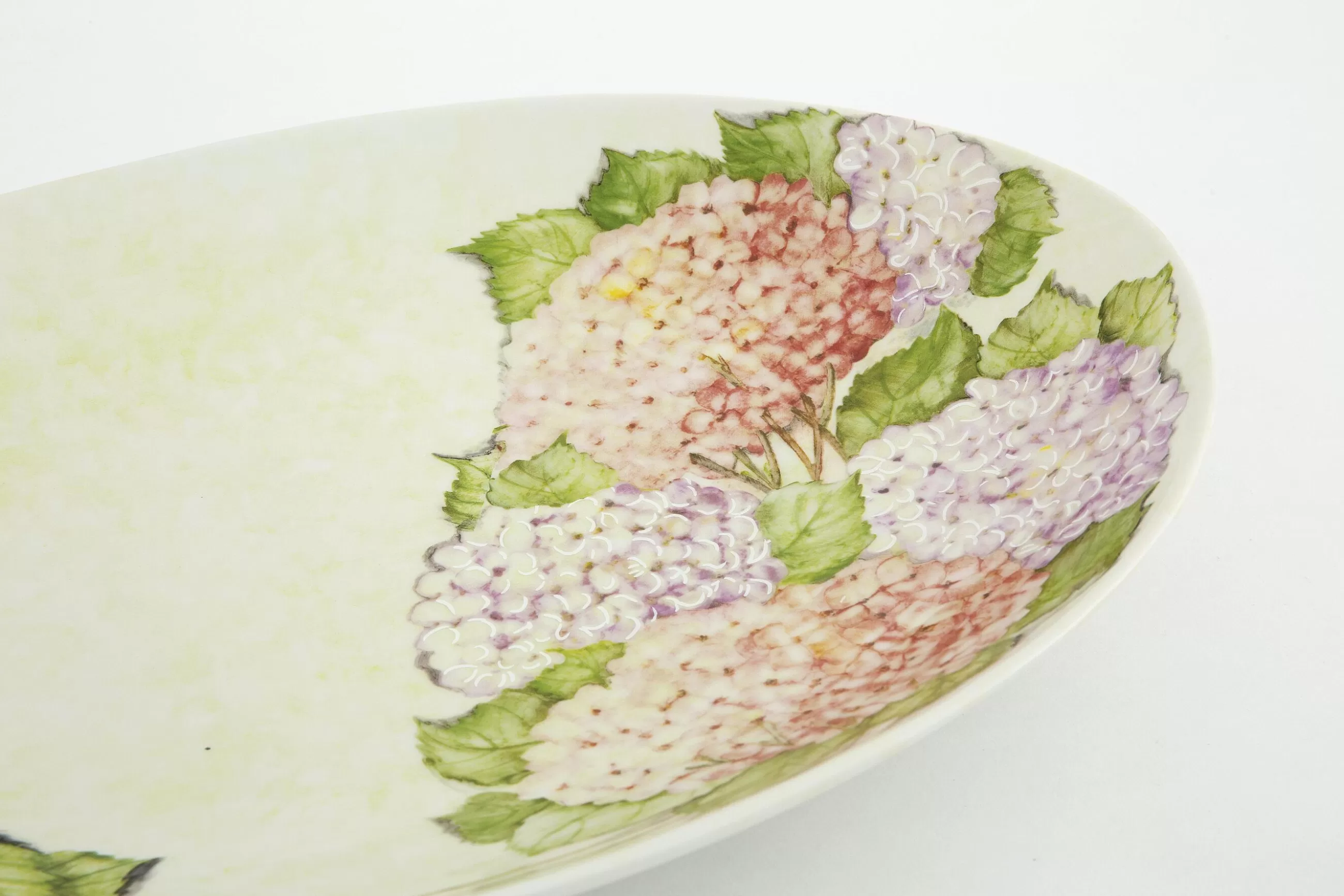 Villosa, Serving Plate, Ceramic, Flowers, Oval^Flamant Online